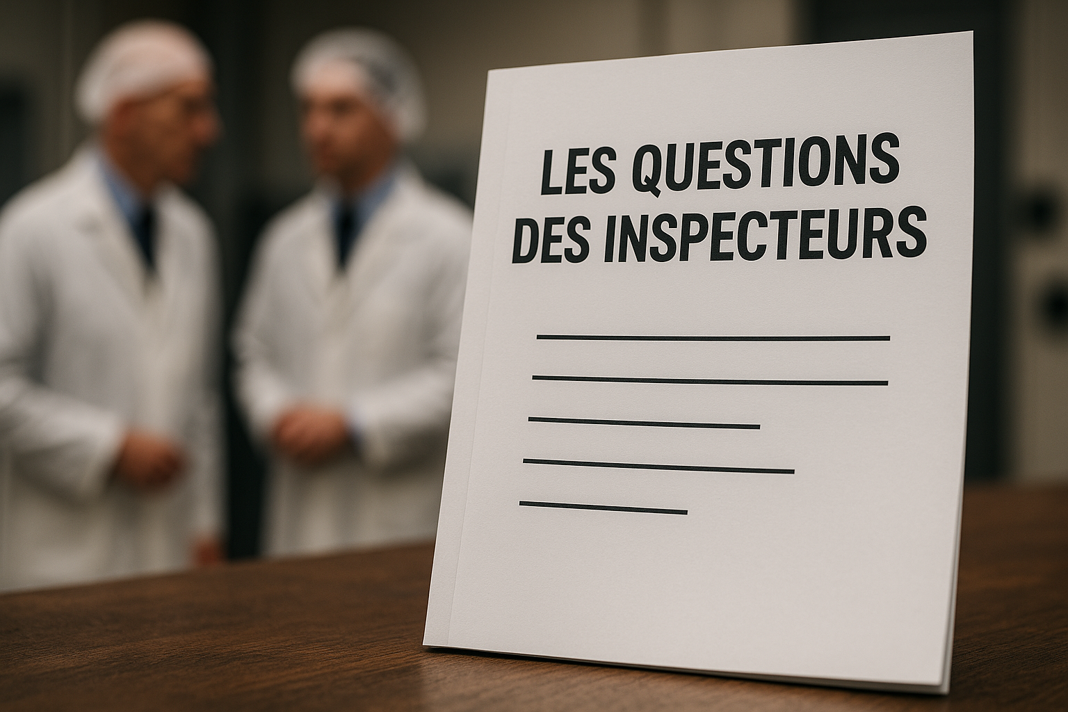 Questions des inspecteurs