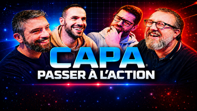 Miniature vidéo QP Pharma avec quatre intervenants et le titre « CAPA : passer à l’action avec QualNet », illustrant un article sur les actions correctives et préventives.